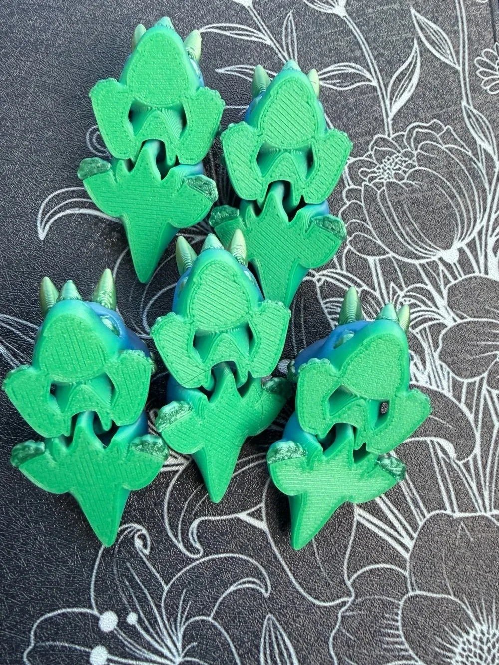 Triceratops 3D moveable toys